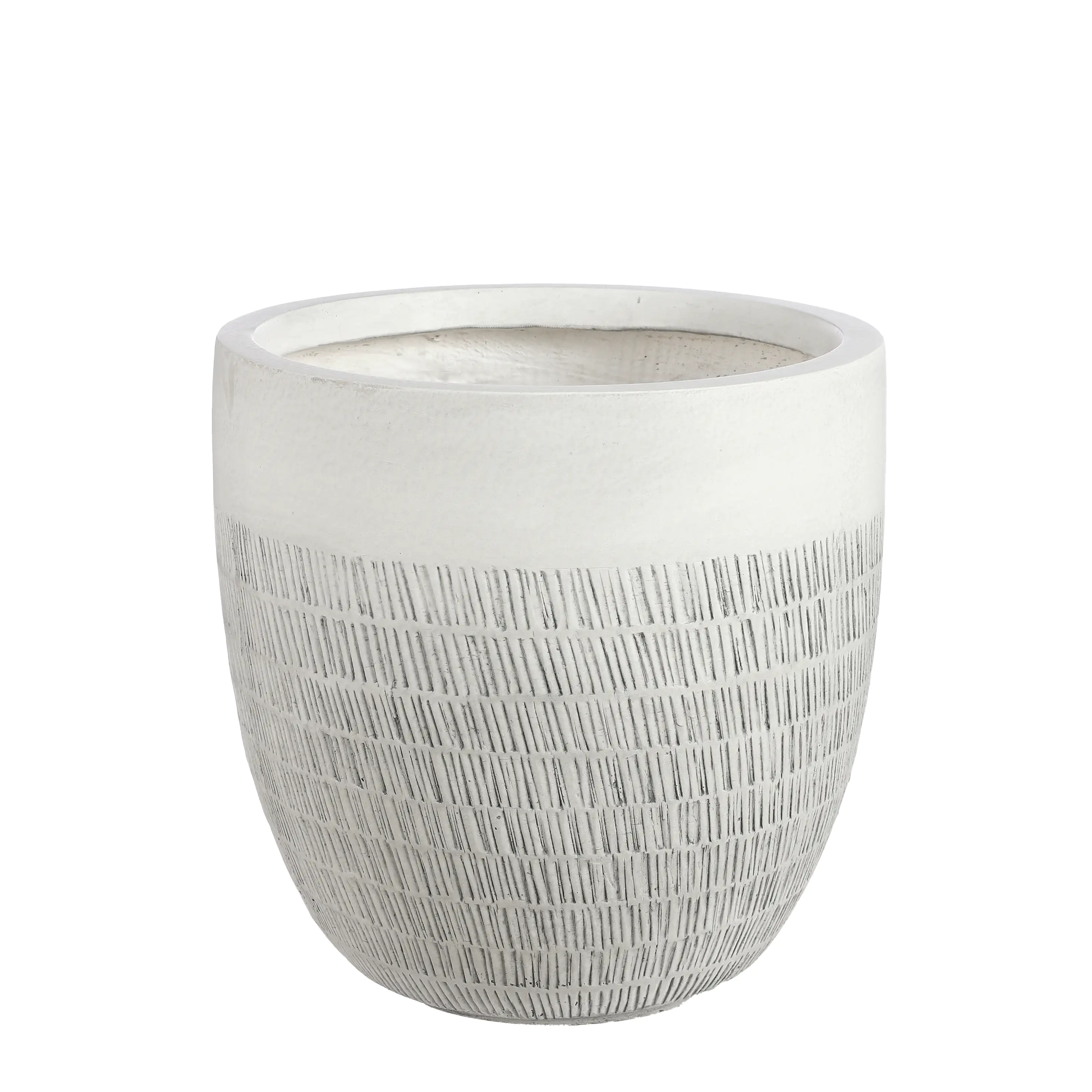 Edelmann Pflanztopf Zembla Ø 31 x 31 cm off white