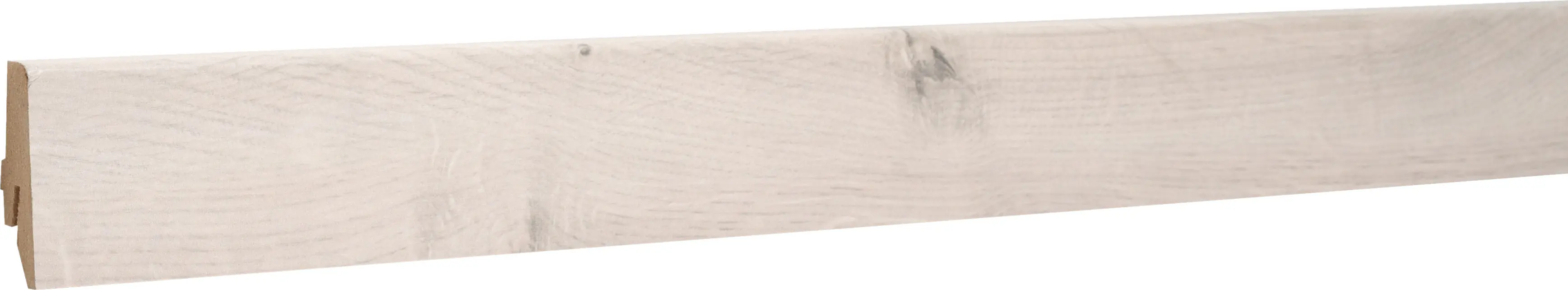 Classen Clip-Fußleiste 240 cm 58 x 19 mm Epic Creme