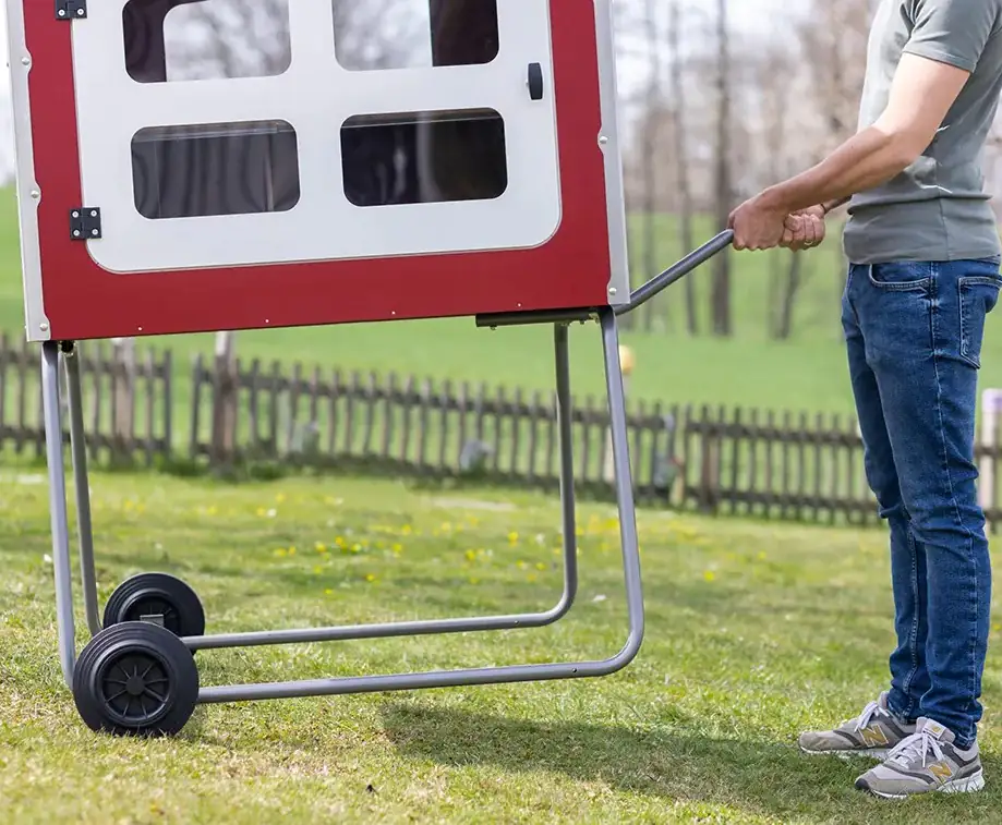 Kerbl fahrbarer Hühnerstall Mobile Coop 113 x 92 x 138 cm