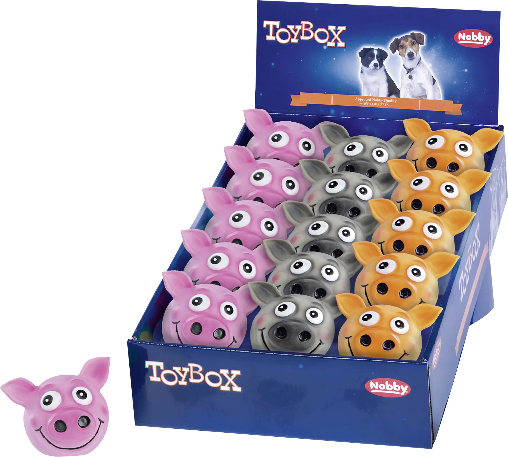 Nobby Latex Schweineball Ø 8 cm Nobby Latex Schweineball Ø 8 cm