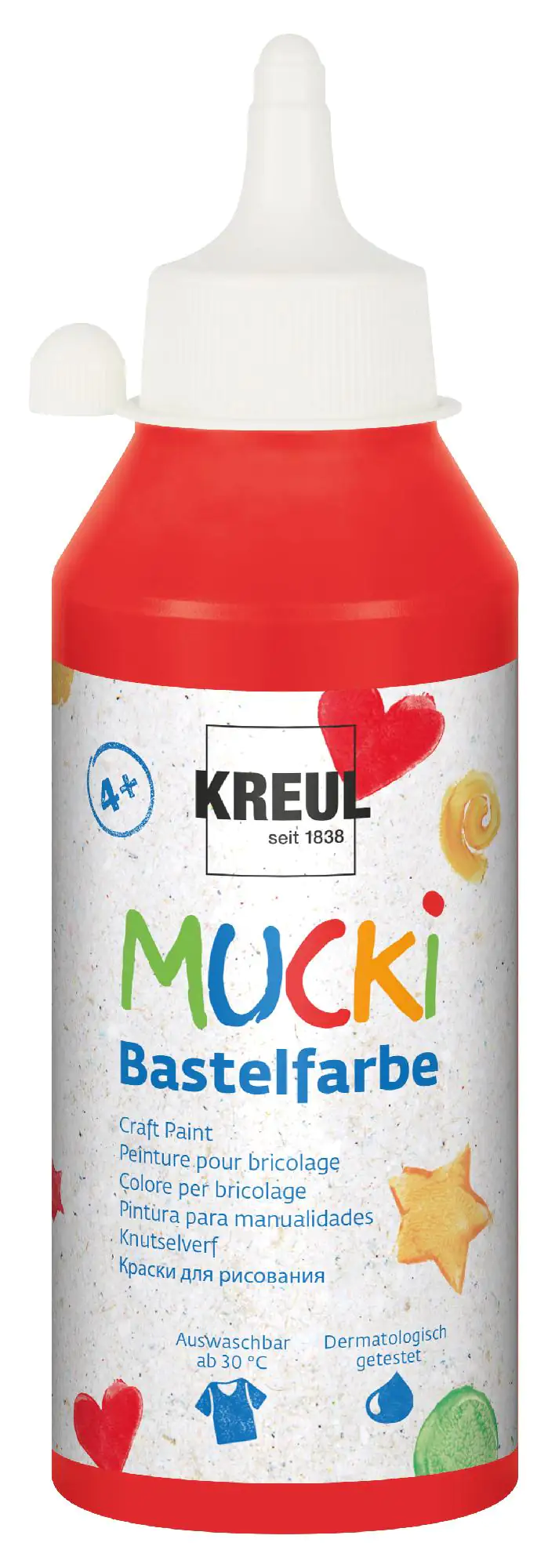 Kreul Mucki Bastelfarbe rot 250 ml Kreul Mucki Bastelfarbe rot 250 ml