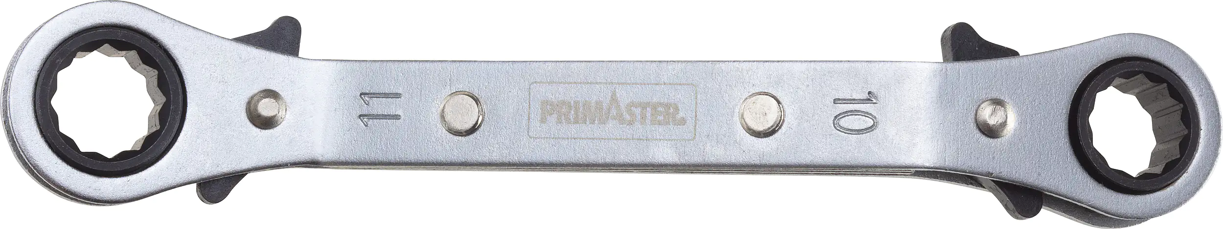 Primaster Ratschenschlüssel 10/11 mm Chrom-Vanadium-Stahl