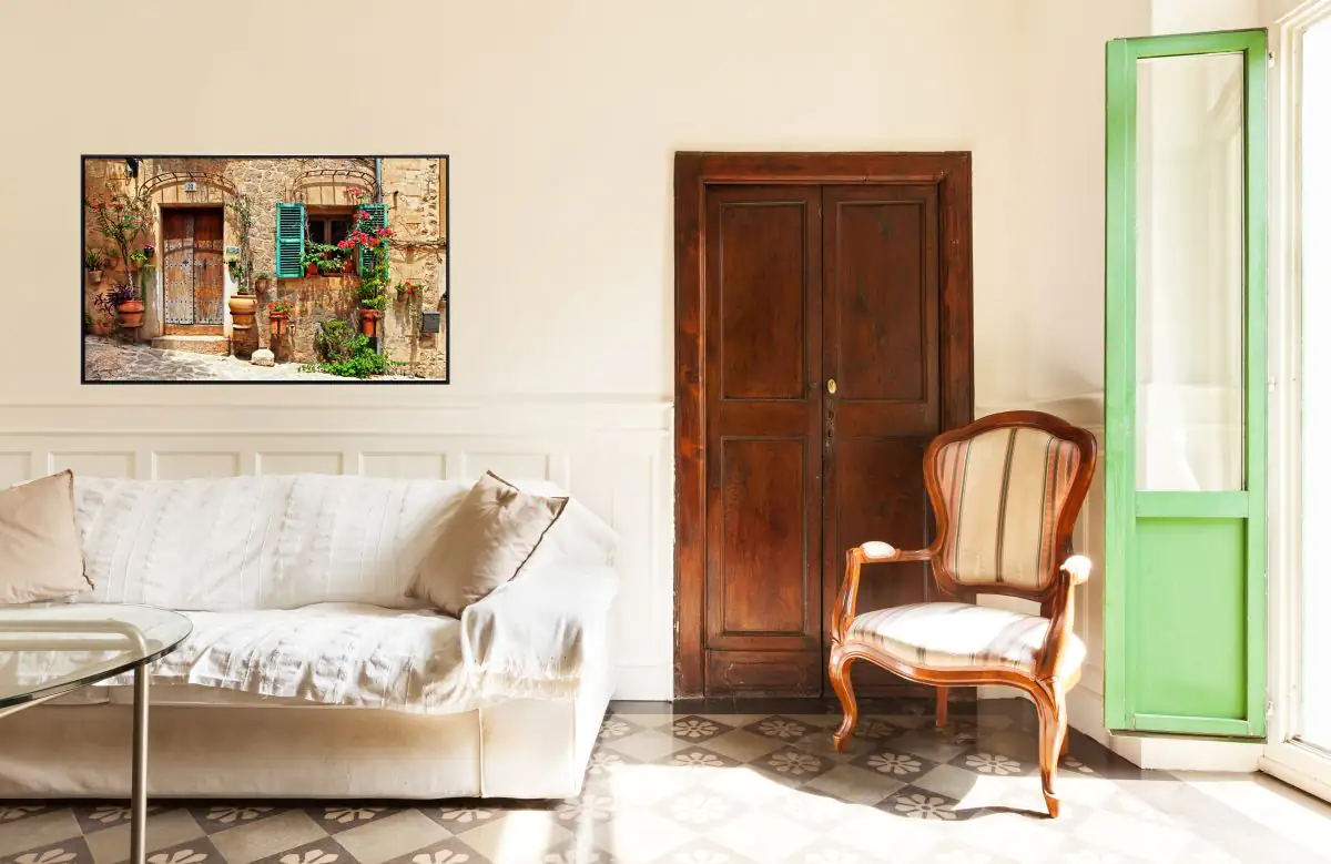 papermoon Infrarotheizkörper EcoHeat 75x120 cm 900 Watt, Charming Street