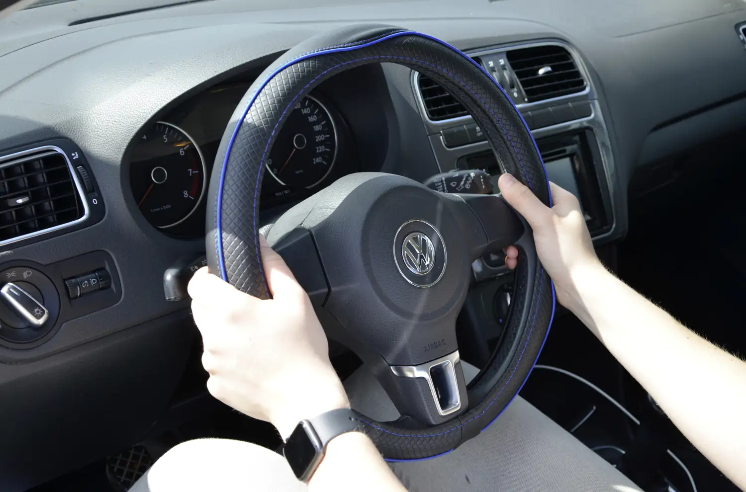 Cartrend Lenkradhülle Performance blau Cartrend Lenkradhülle Performance blau