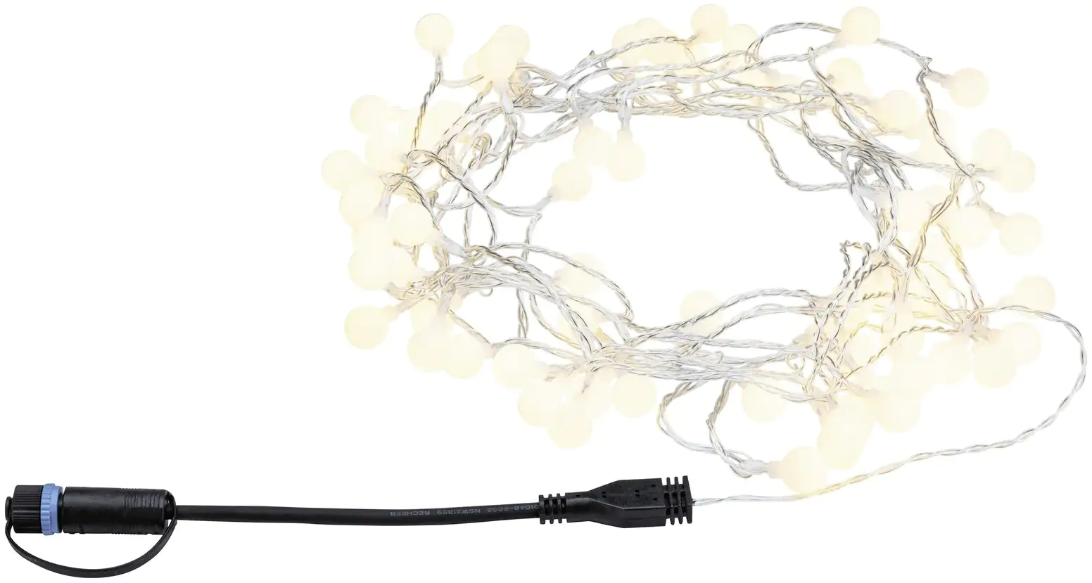 Paulmann Plug & Shine Light Chain 7 Outdoor, schwarz, dimmbar, warmweiß Paulmann Plug & Shine Light Chain 7 Outdoor, schwarz, dimmbar, warmweiß