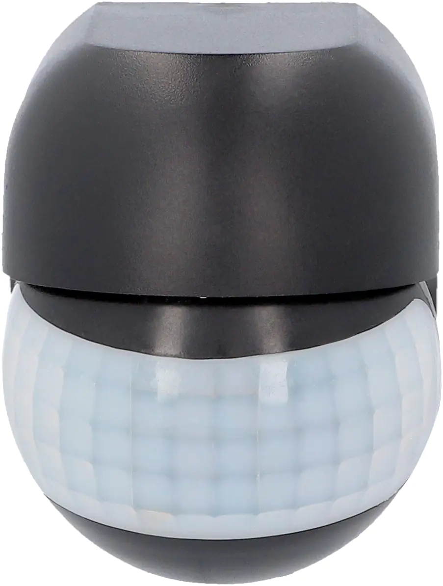 Unitec Bewegungsmelder schwarz für bis zu 2000 Watt, 180 Grad, IP44 Unitec Bewegungsmelder schwarz für bis zu 2000 Watt, 180 Grad, IP44