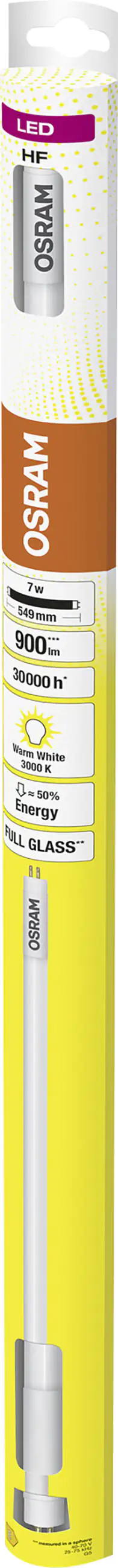 Osram LED Röhre 54,9 cm G5 7 W warmweiß Osram LED Röhre 54,9 cm G5 7 W warmweiß