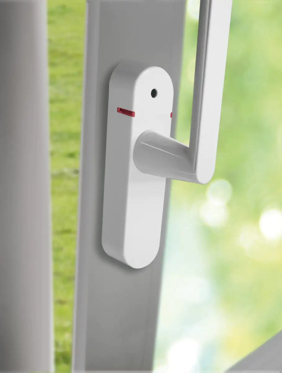 Schellenberg Funk-Sicherheits-Alarmgriff weiß Schellenberg Funk-Sicherheits-Alarmgriff weiß