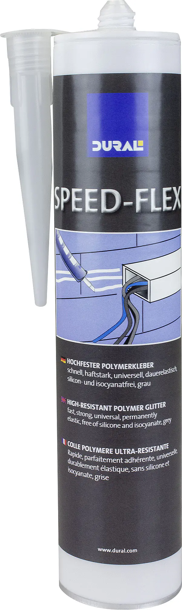 Polymerkleber für Duschablage Speed-Flex 310 mm