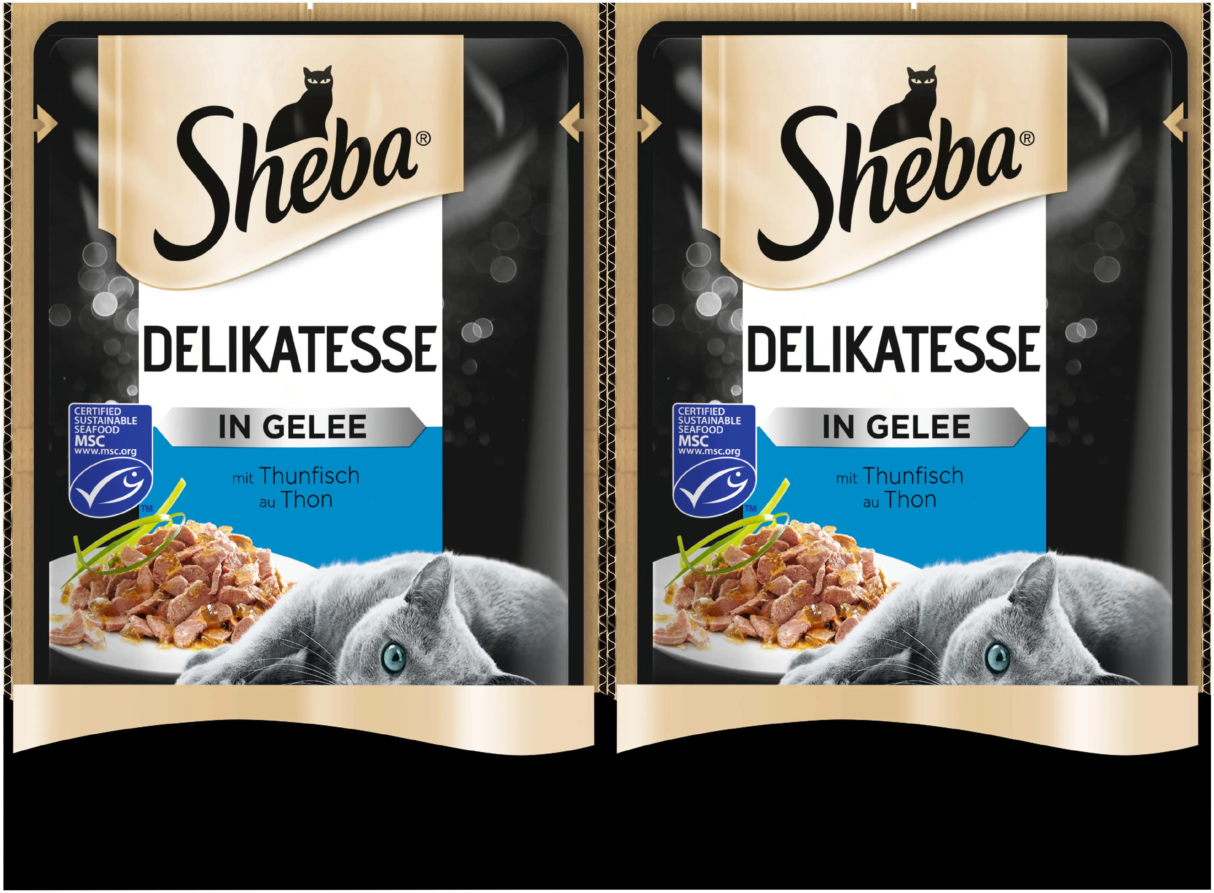 Sheba Delicato Thunfisch in Gelee Katzenfutter 85 g Sheba Delicato Thunfisch in Gelee Katzenfutter 85 g