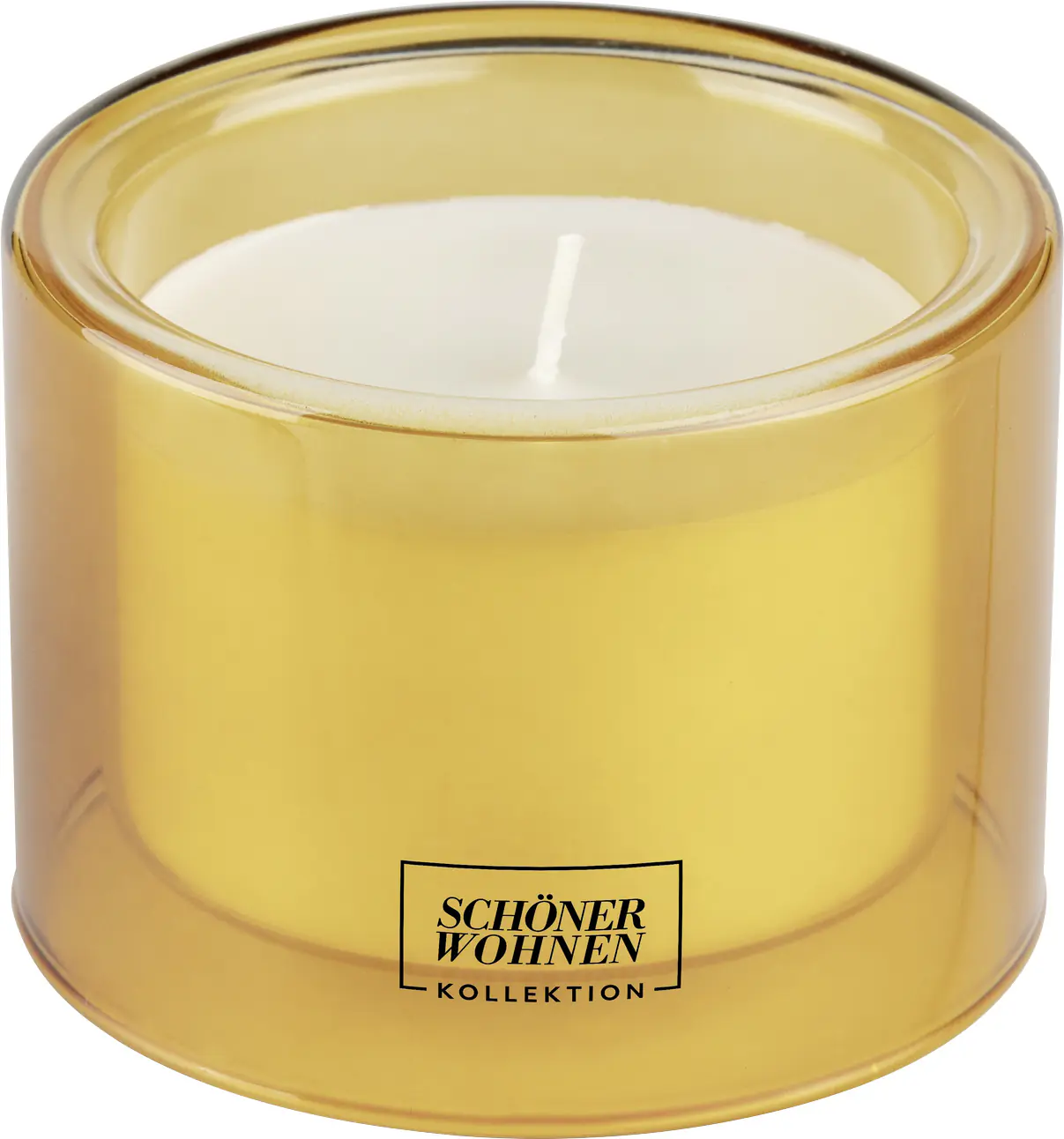 Schöner Wohnen Duftkerze im Glas M Vanille Ø 9,5 x 7 cm