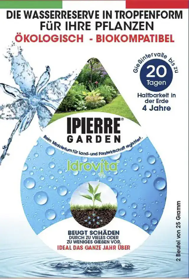 Idrovita Wasserspeicherndes Granulat 50 g Idrovita Wasserspeicherndes Granulat 50 g