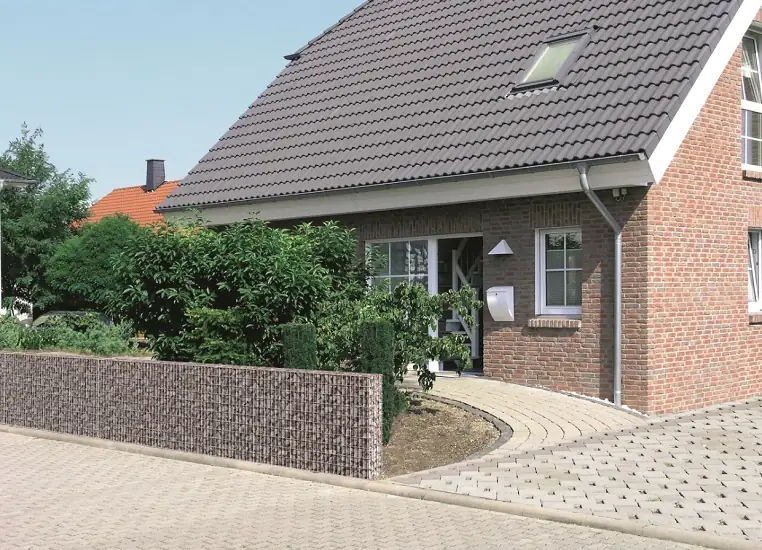 Alberts Seitengitter Gabione 25 x 180 cm verzinkt