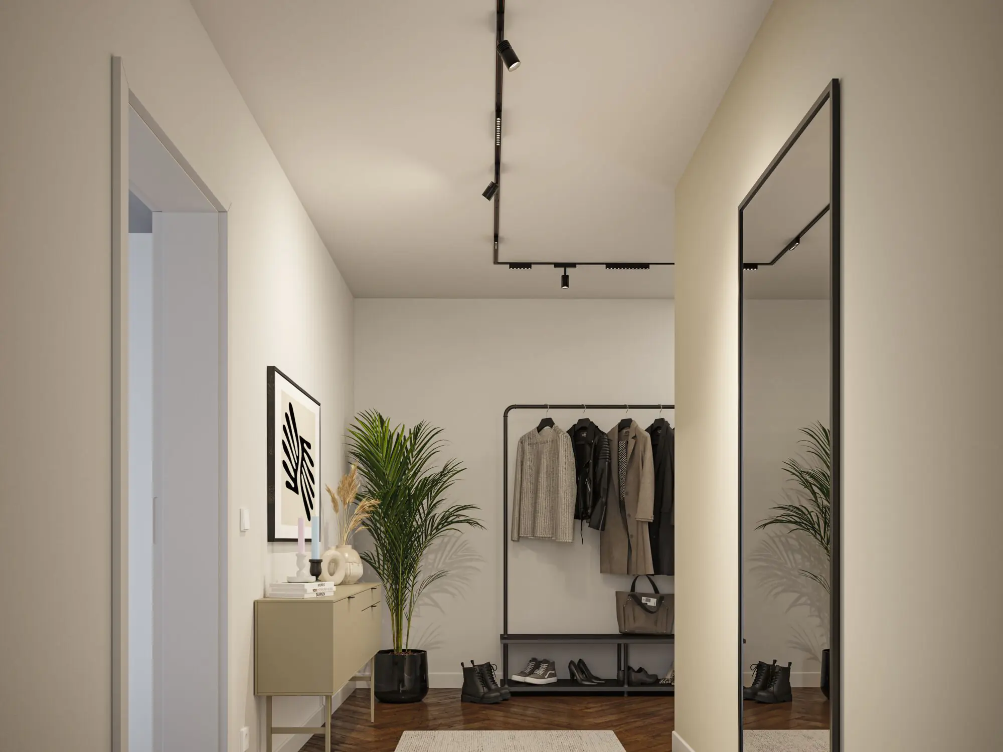 Paulmann LED-Lichtleiste Veya Lensia 6 W schwarz matt
