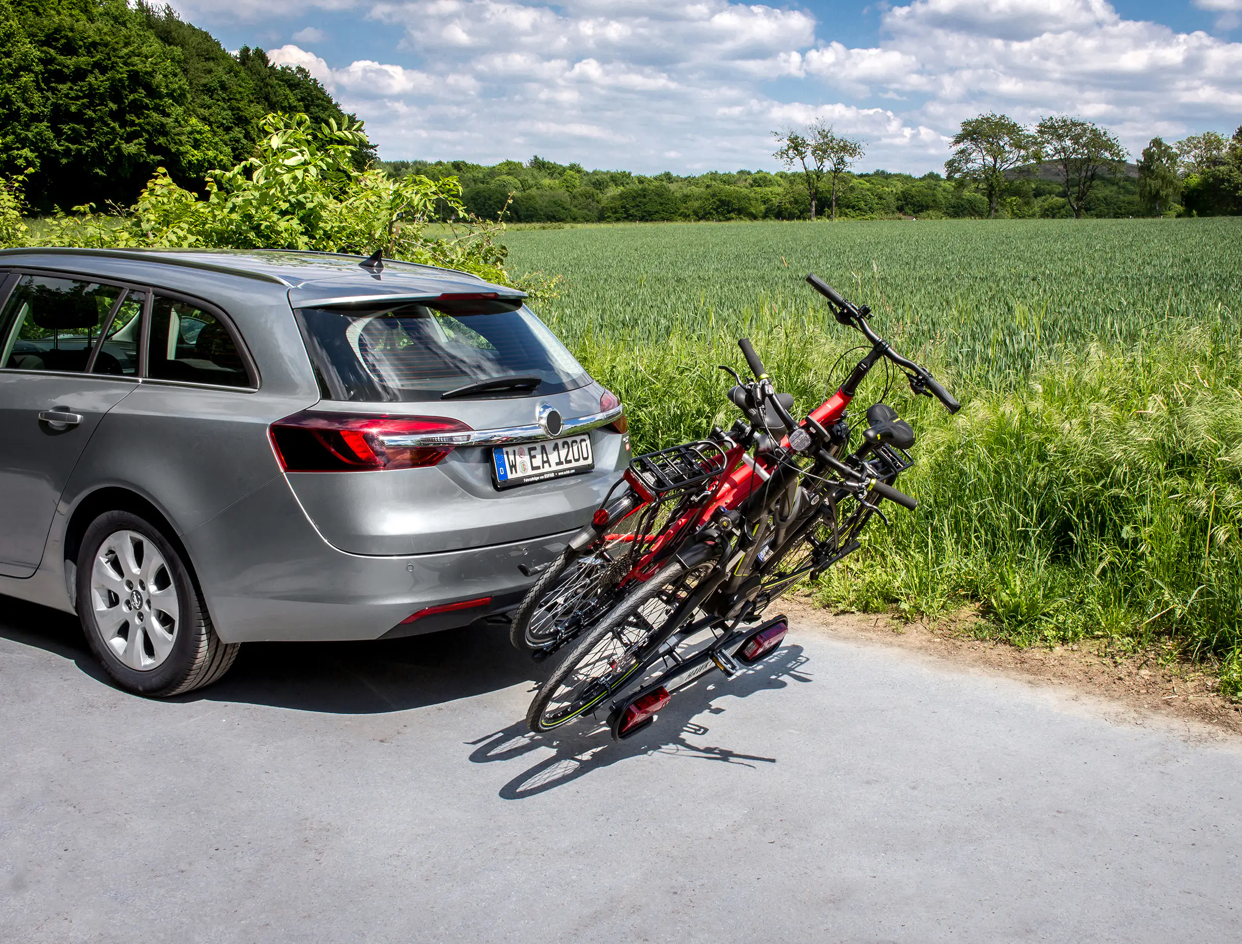 4049375115854_05 LAS Fahrradheckträger Premium Plus für 2 Fahrräder