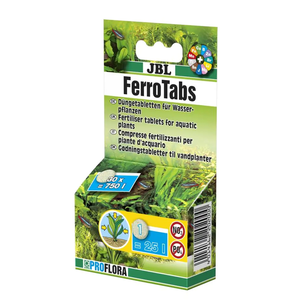 JBL FerroTabs 30 Tabletten pro Packung