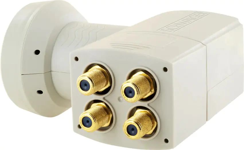 Schwaiger Quad LNB digital 4 Teilnehmer Schwaiger Quad LNB digital 4 Teilnehmer