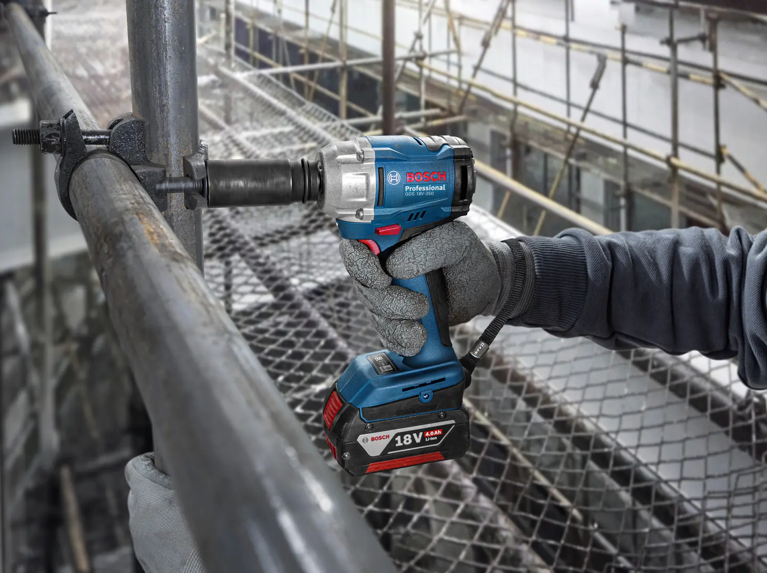 Bosch Professional Akku-Drehschlagschrauber GDR 18V-215 Solo Bosch Professional Akku-Drehschlagschrauber GDR 18V-215 Solo
