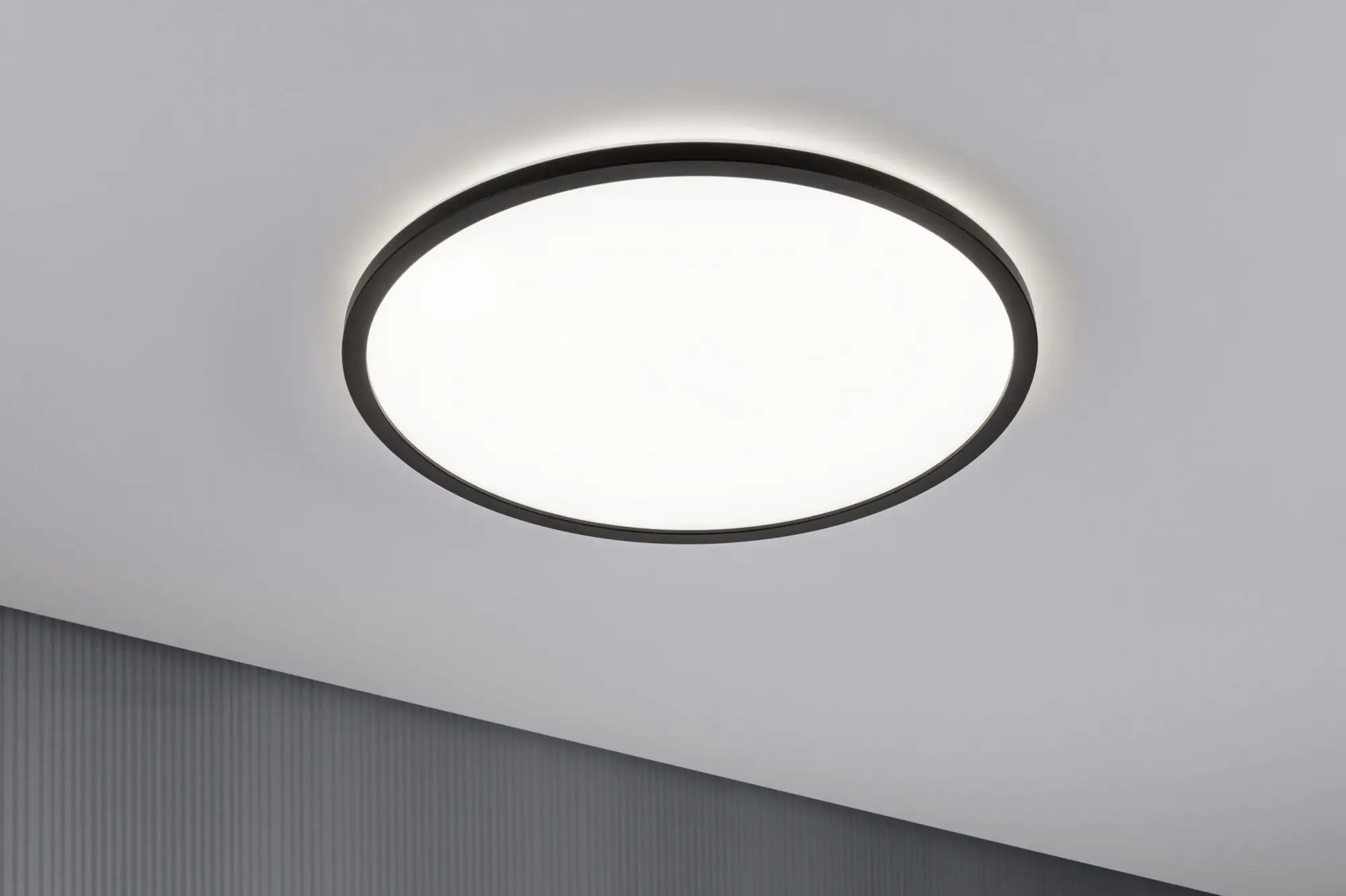 4000870710135_2825299 Paulmann LED Panel Atria Shine schwarz Ø 42 cm neutralweiß