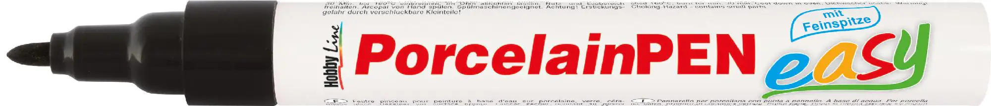 Kreul PorcelainPen easy Kontur schwarz 1 mm