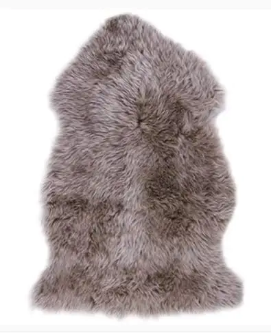 4002398256263 Schaffell natur taupe, ca. 60 x 85 cm