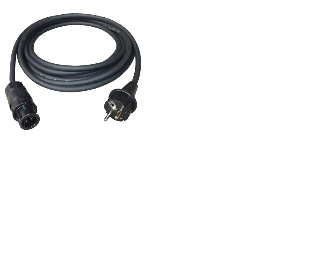 Sunlit Solar Kabel 10 Meter inkl. Schutzkontaktstecker Sunlit Solar Kabel 10 Meter inkl. Schutzkontaktstecker
