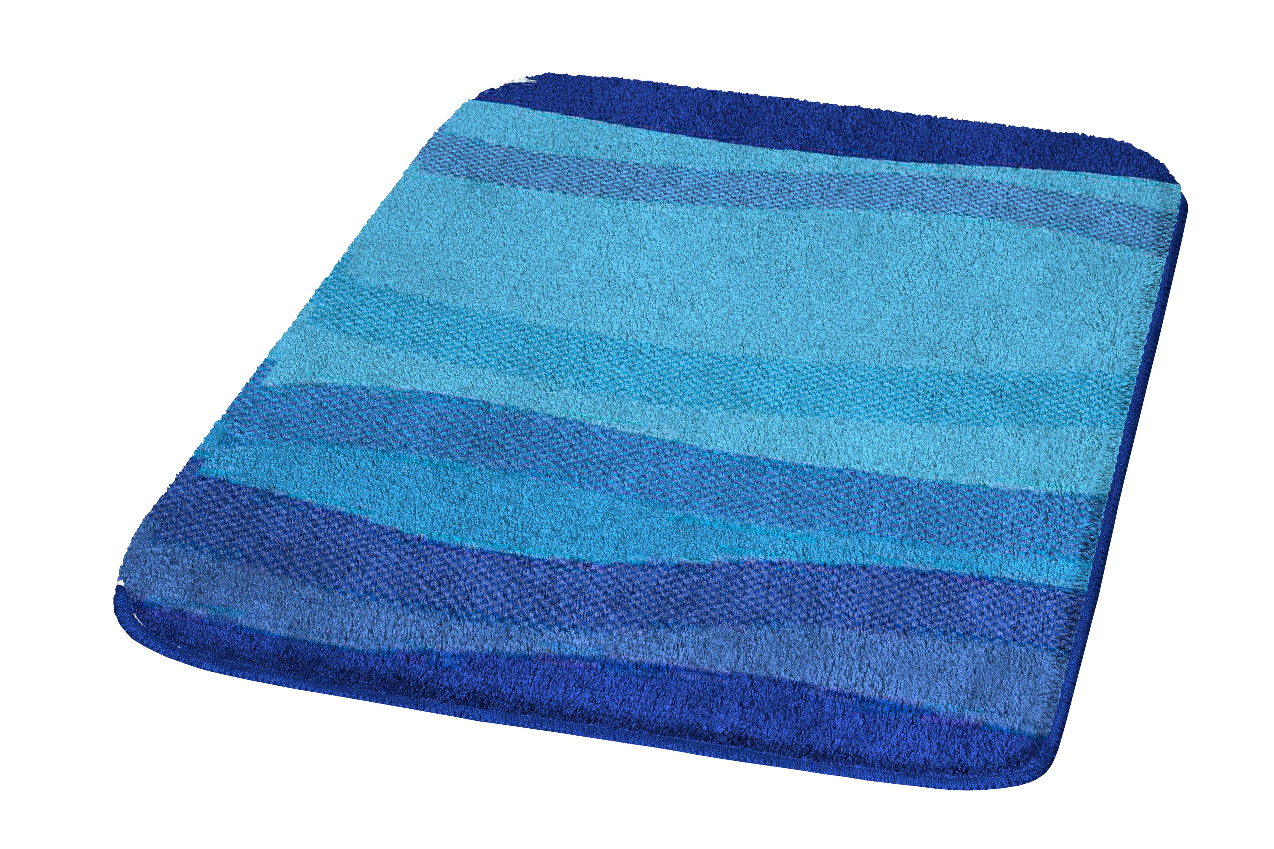 Kleine Wolke Badteppich Miami himmelblau, 60 x 90 cm