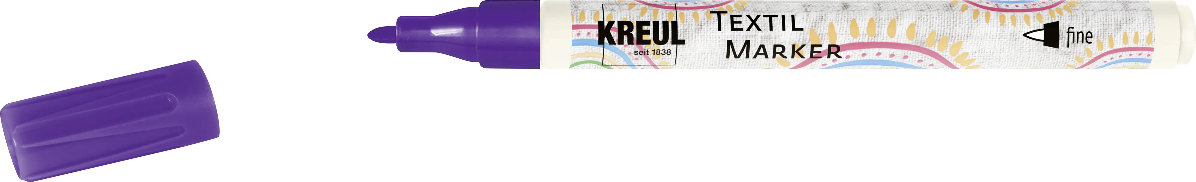 Kreul Javana texi mäx Sunny Stoffmalfarbe fine helle Stoffe fine violett