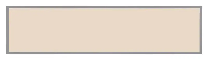 Globo Deckenleuchte Doro 120 x 30 cm silber CCT