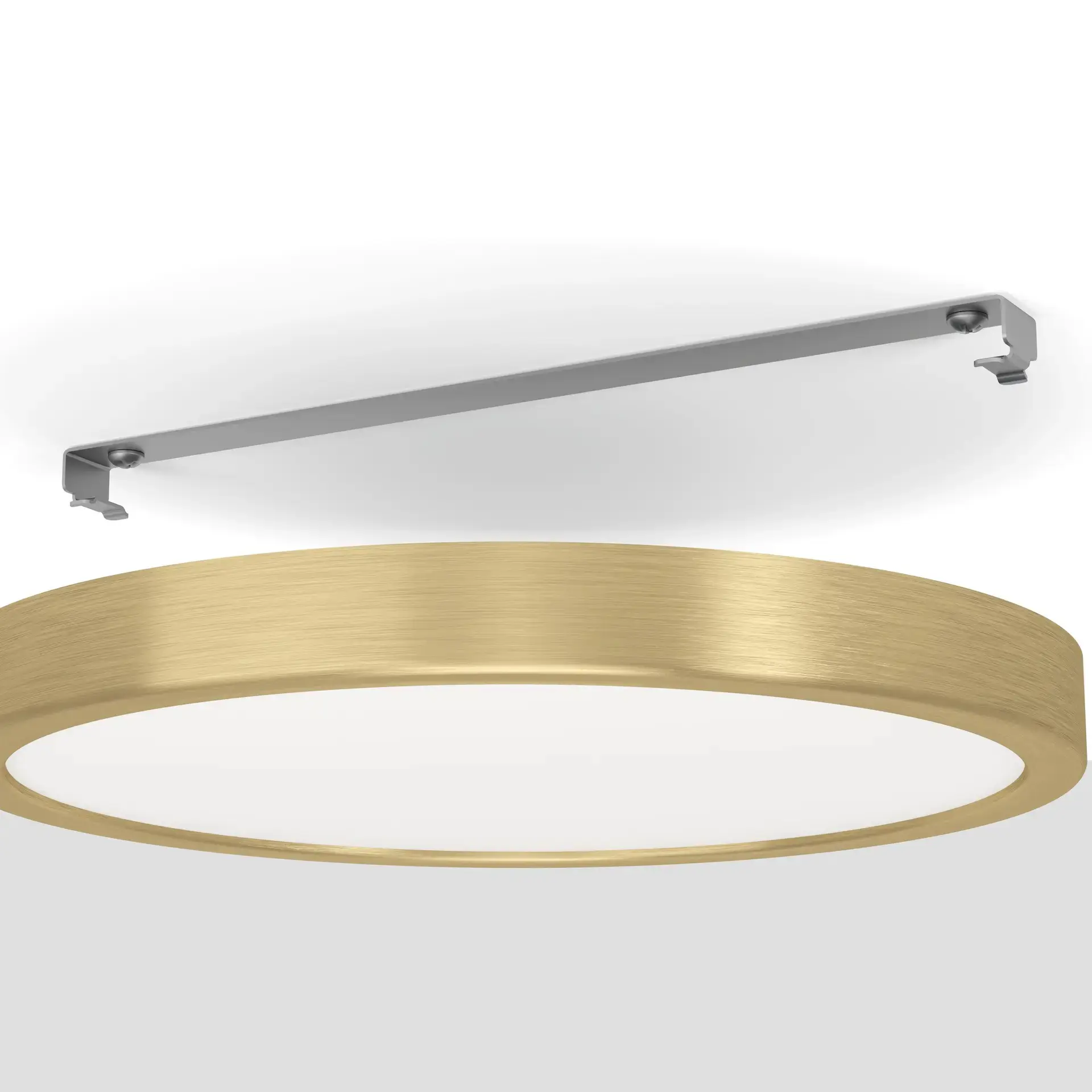 Eglo LED Deckenleuchte Fueva 5 messing Ø 28,5 cm warmweiß