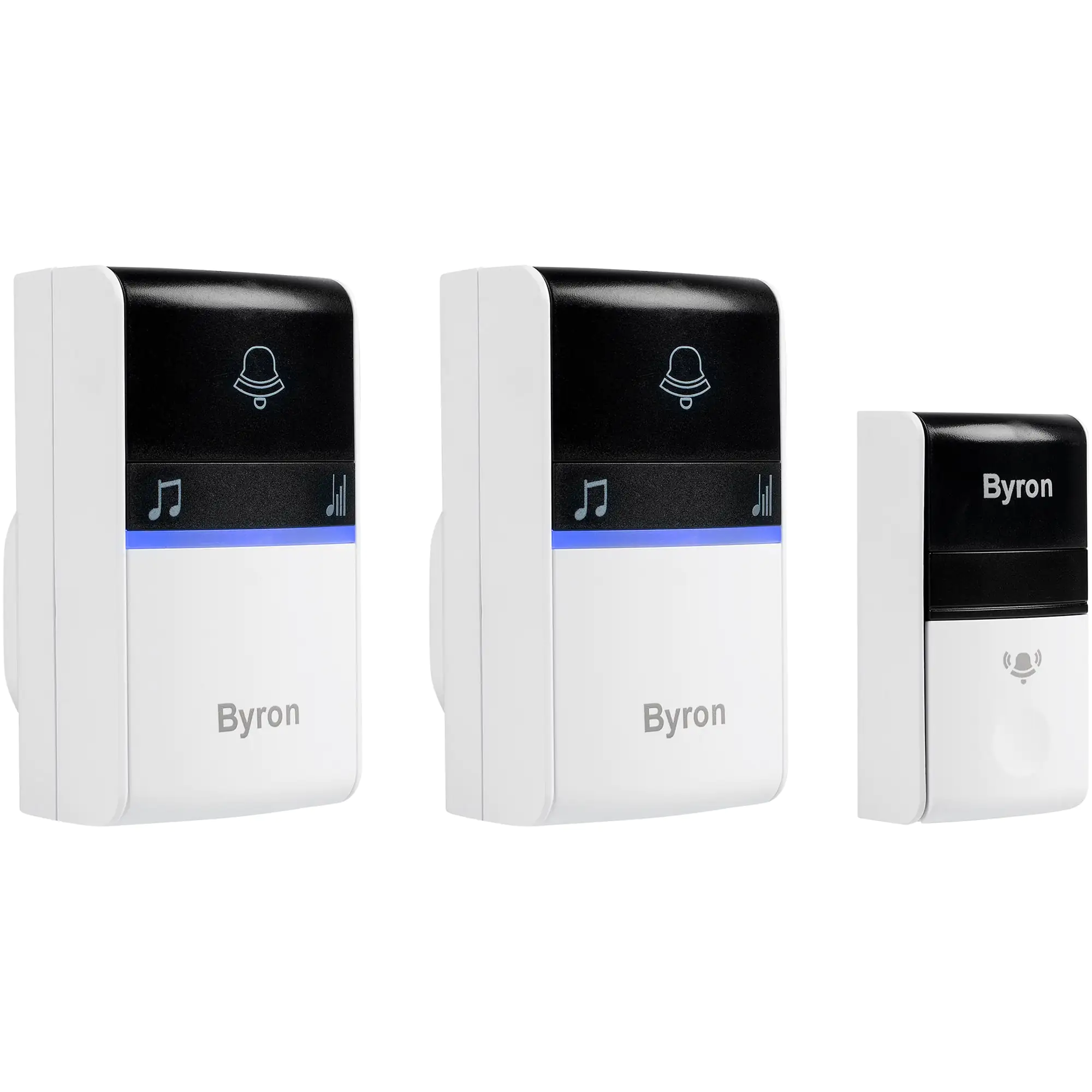 Byron Funk-Türklingel Set grau