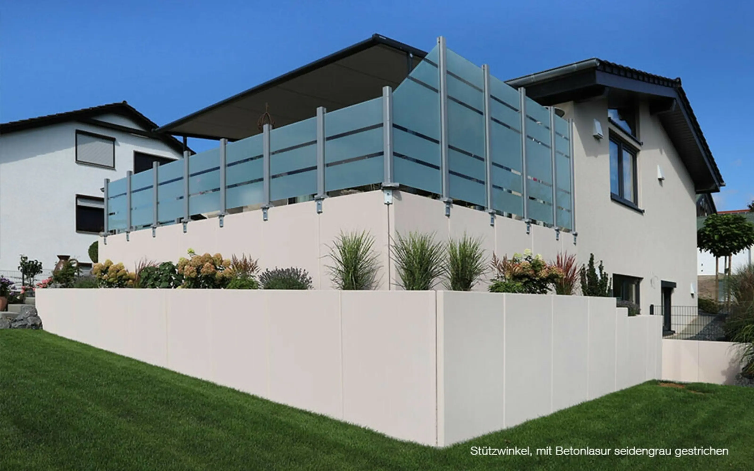 EHL Stützwinkel L-Stein 85 x 100 x 155 cm grau