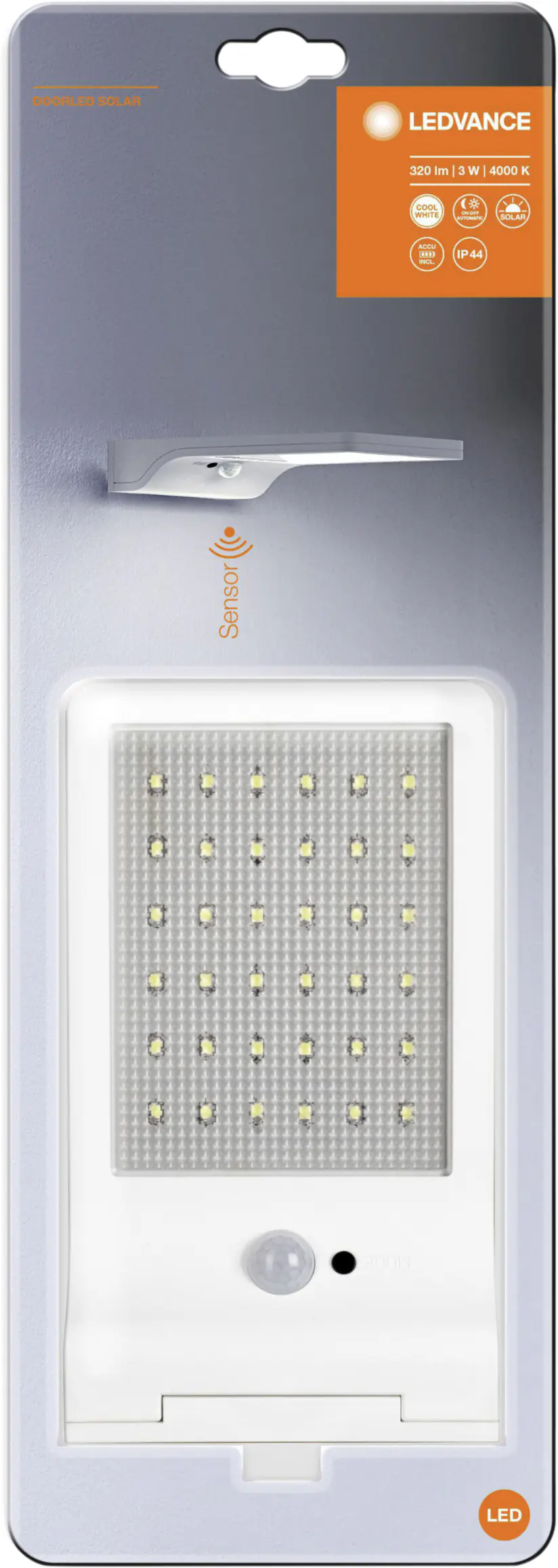 Ledvance LED Solarleuchte Door weiß