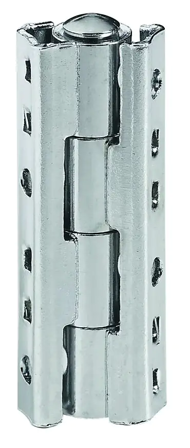 Hettich Anschraubband Stahl vernickelt 10 x 50 mm, 1 Stück