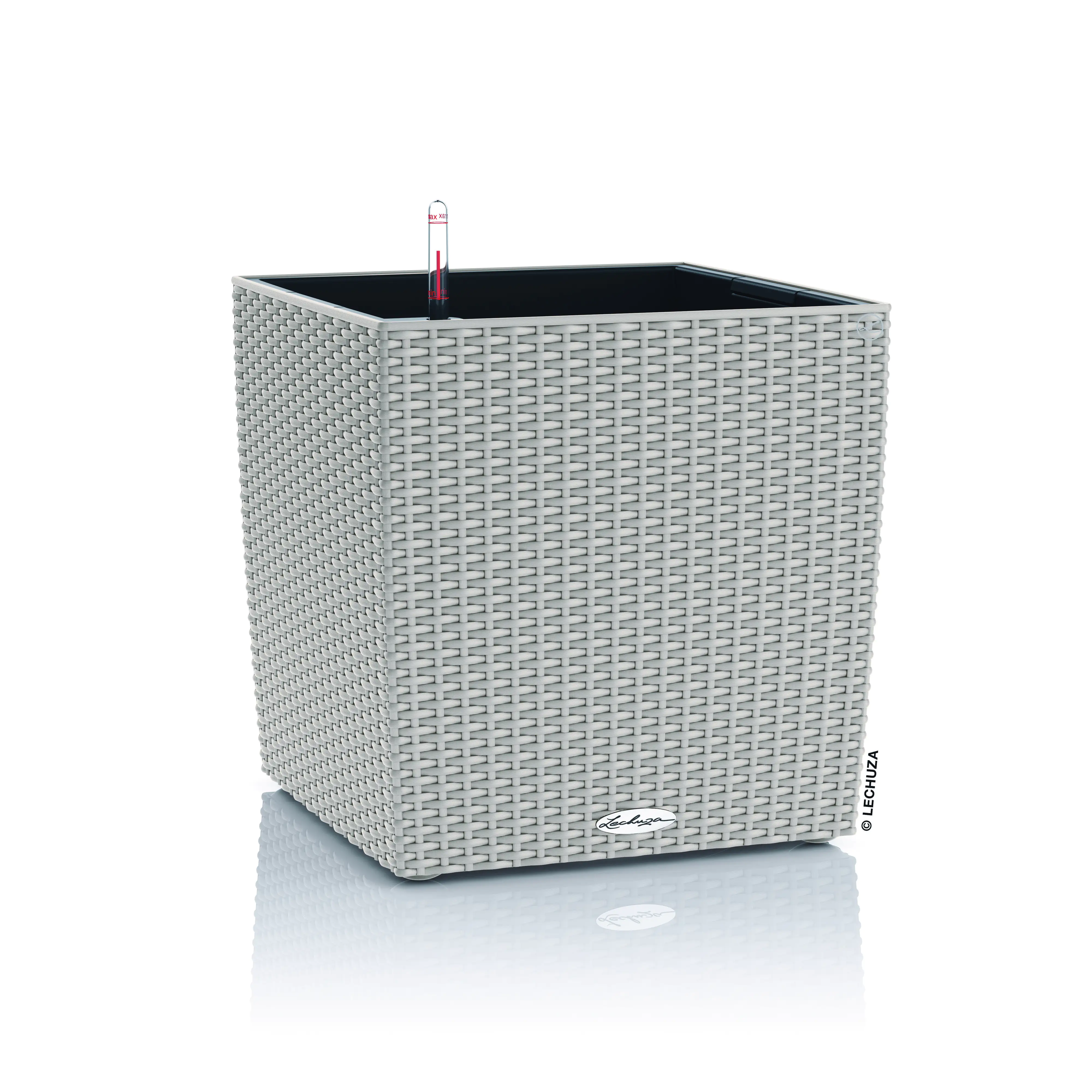 Lechuza Pflanzgefäß Cube Cottage 40 sandbraun