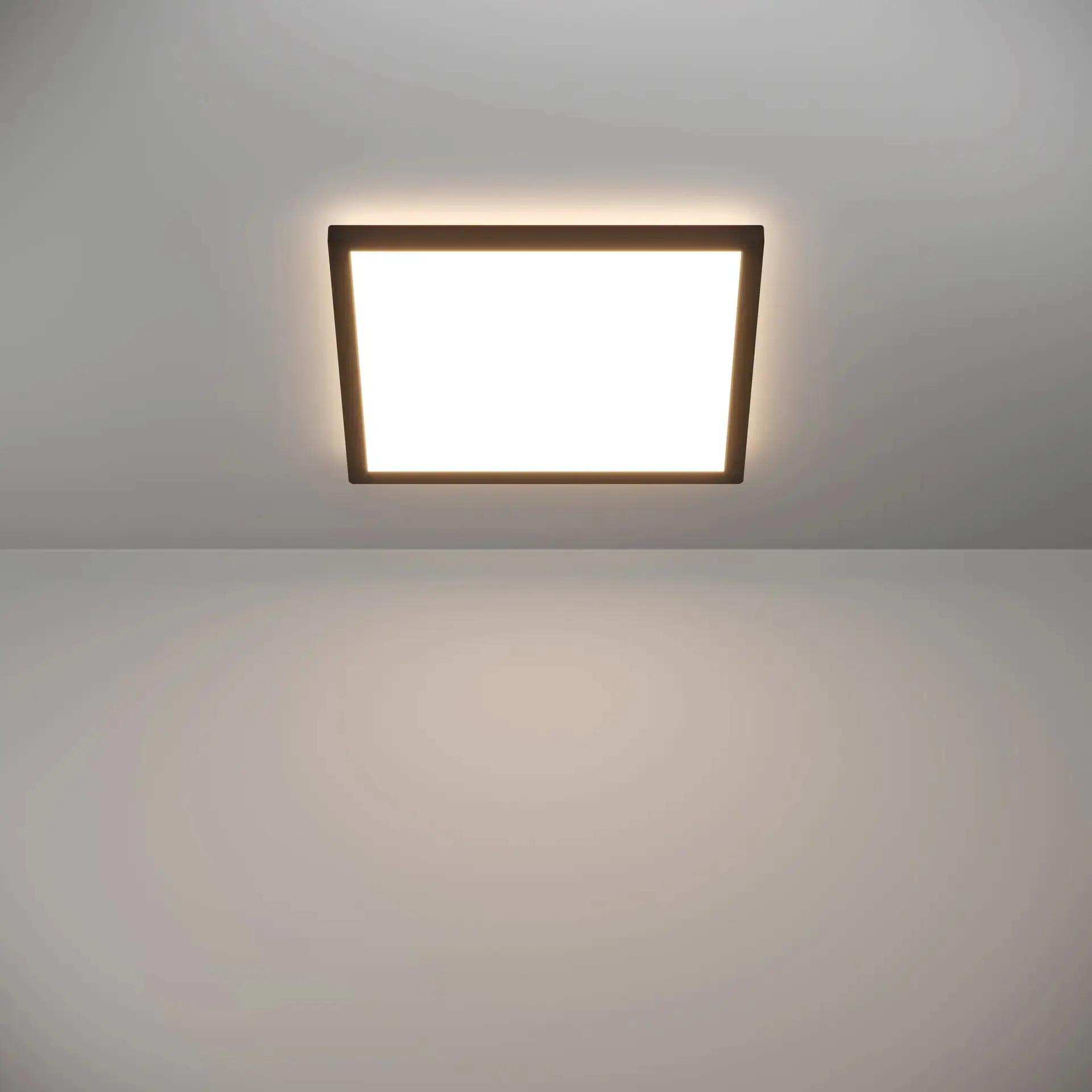 Eglo LED Deckenleuchte Rovito schwarz 39 x 39 cm warmweiß-kaltweiß Eglo LED Deckenleuchte Rovito schwarz 39 x 39 cm warmweiß-kaltweiß