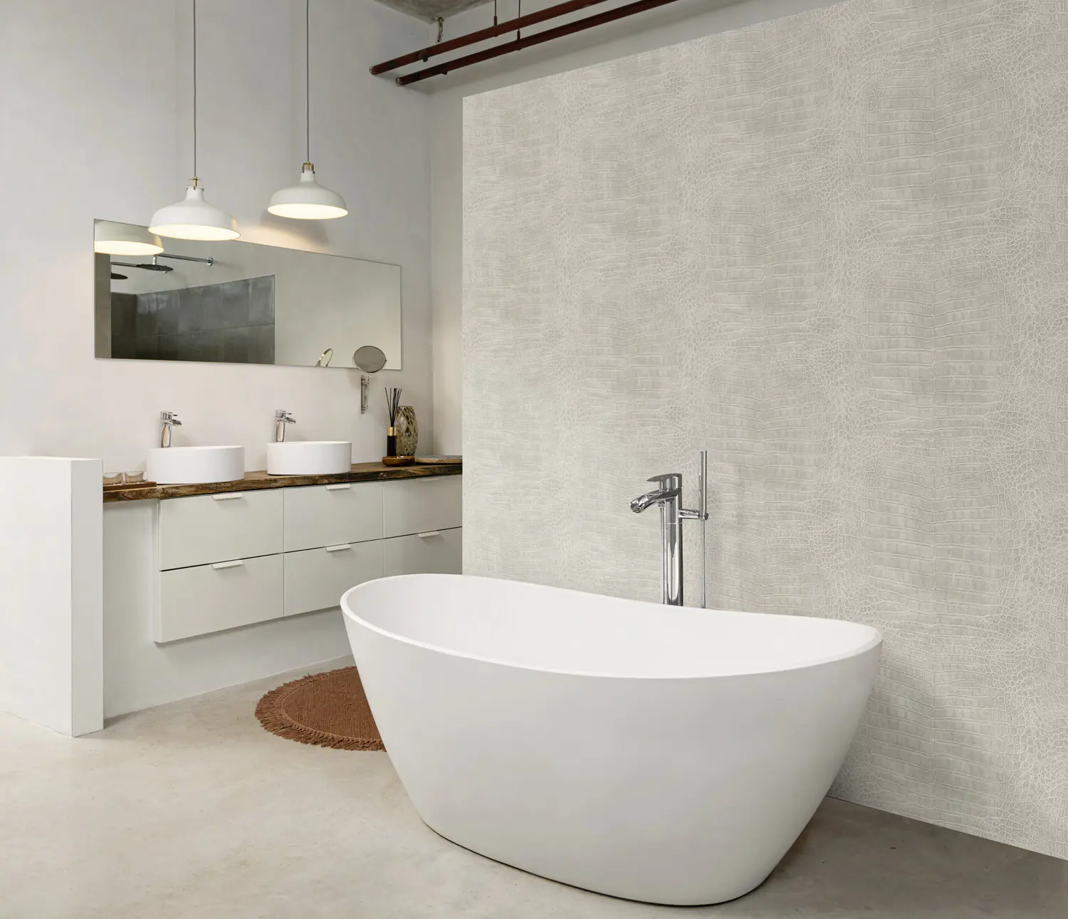 Rasch Vliestapete 751338 Grau-Hellgrau Muster & Motive 10,05 m x 0,53 m