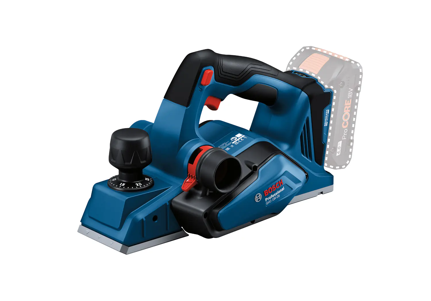 Bosch Professional Akku-Hobel GHO 18V-26