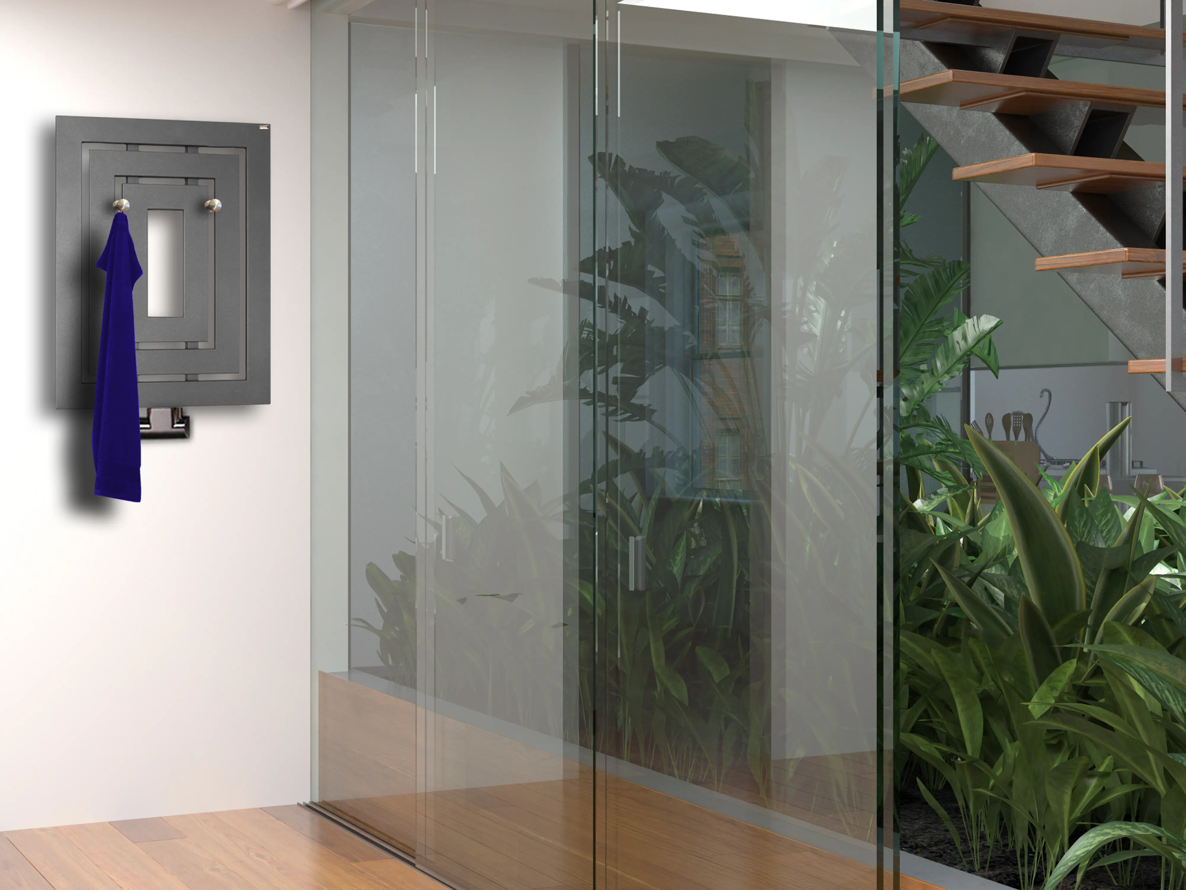 Szagato Badheizkörper Insight 80 x 60 moon 612 Watt