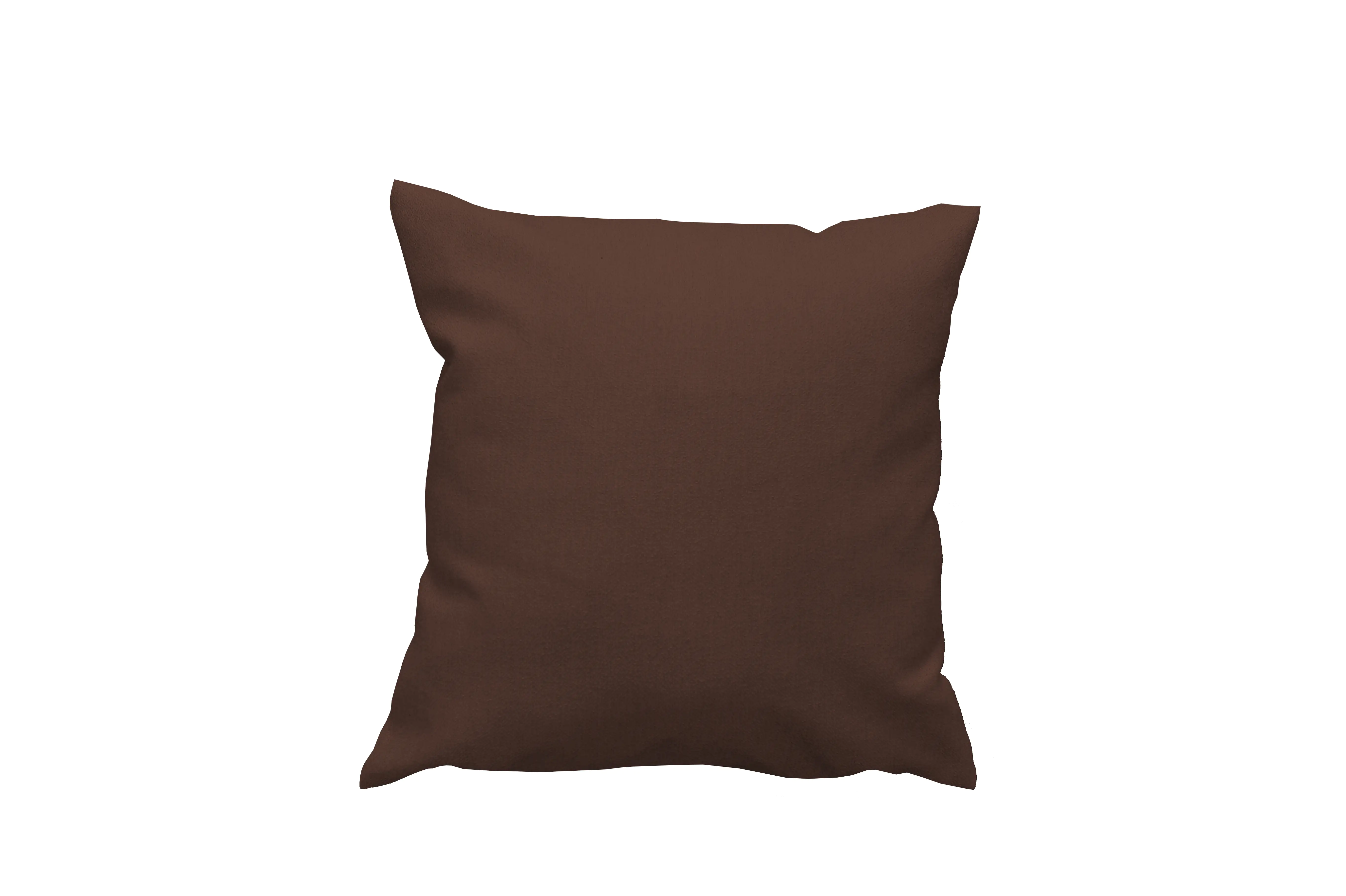 Kissenhülle Rino dunkelbraun, 48 x 48 cm