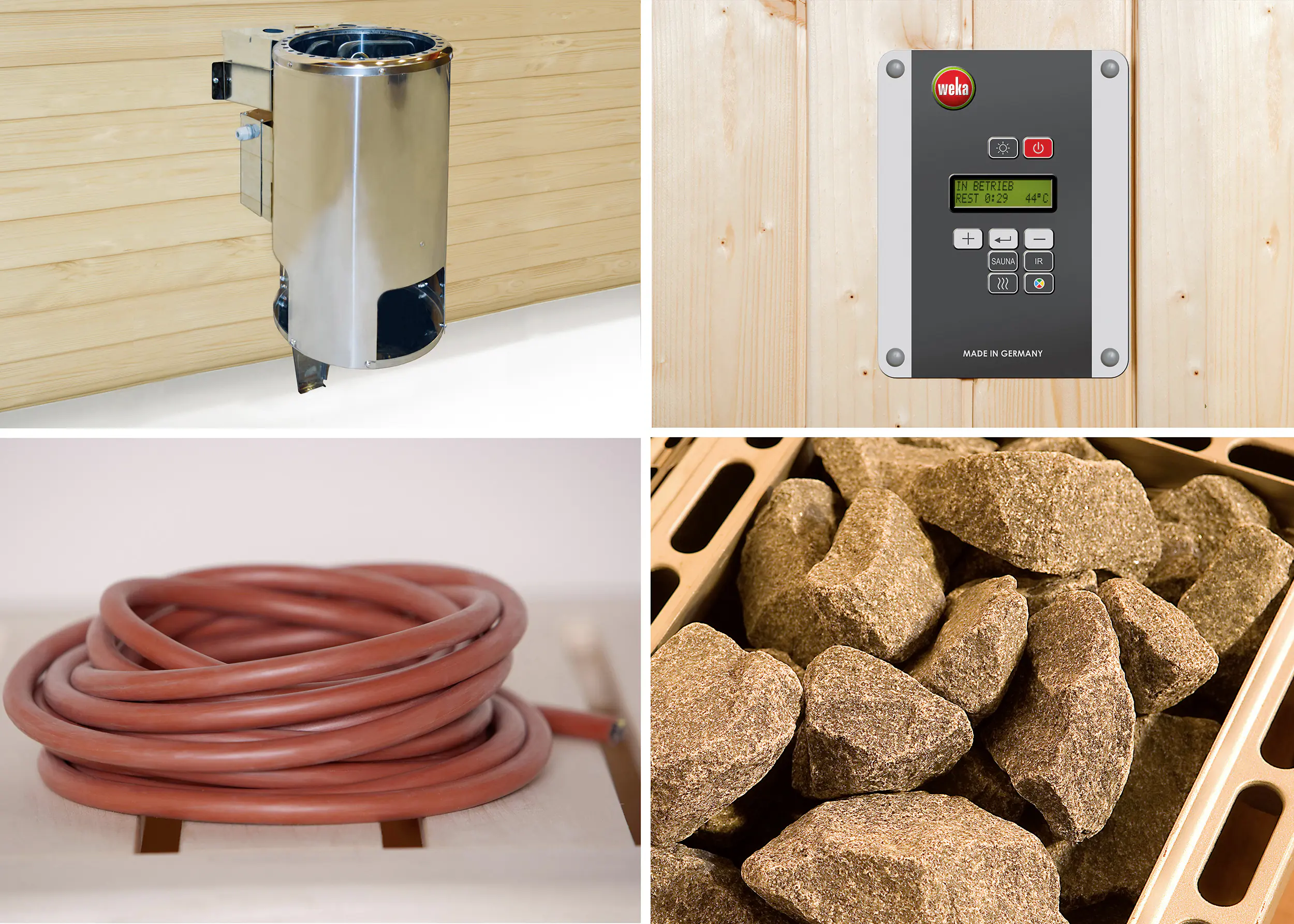 Weka Saunaofenset 5 - 36 kW