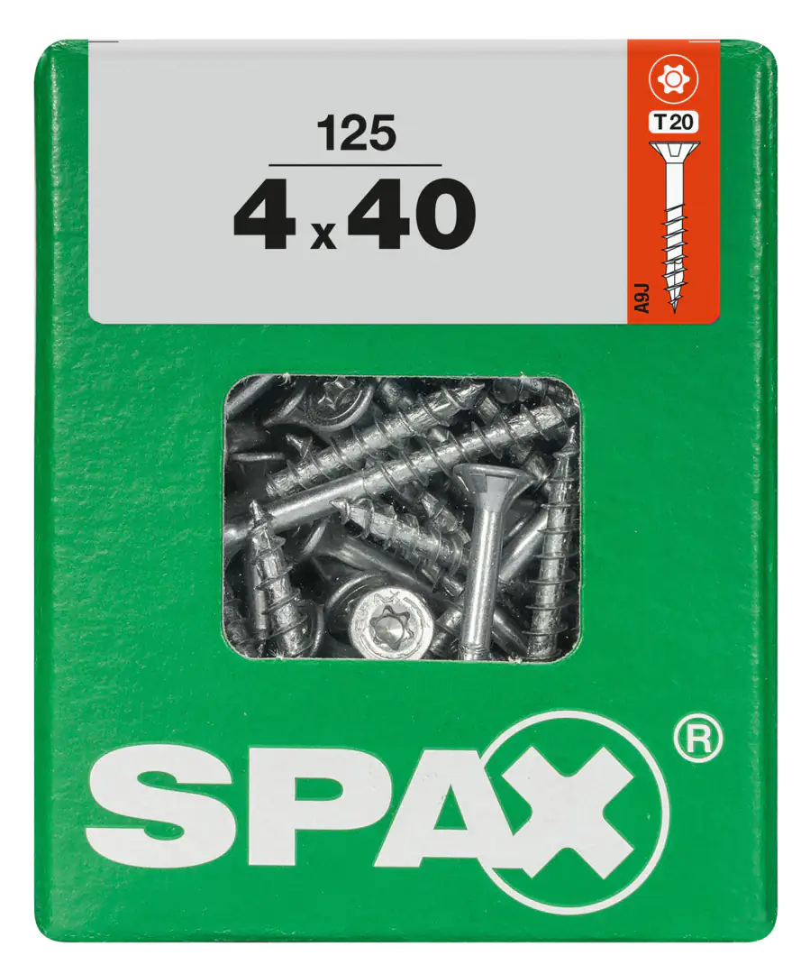 Spax Universalschrauben 4.0 x 40 mm TX 20 - 125 Stk.