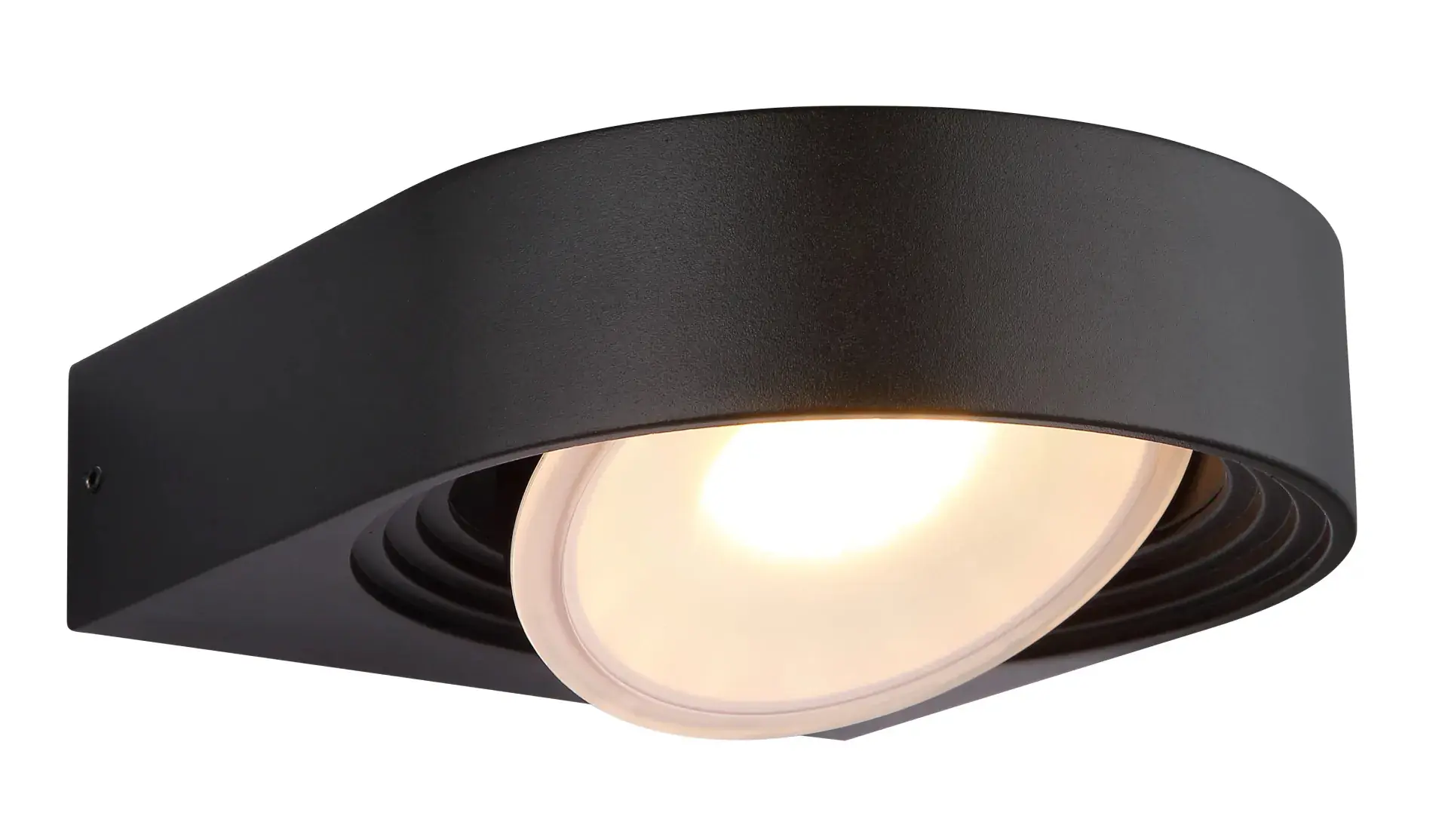 Globo LED-Außen-Wandlampe Oko 16 x 6,6 cm 6,3 W warmweiß 