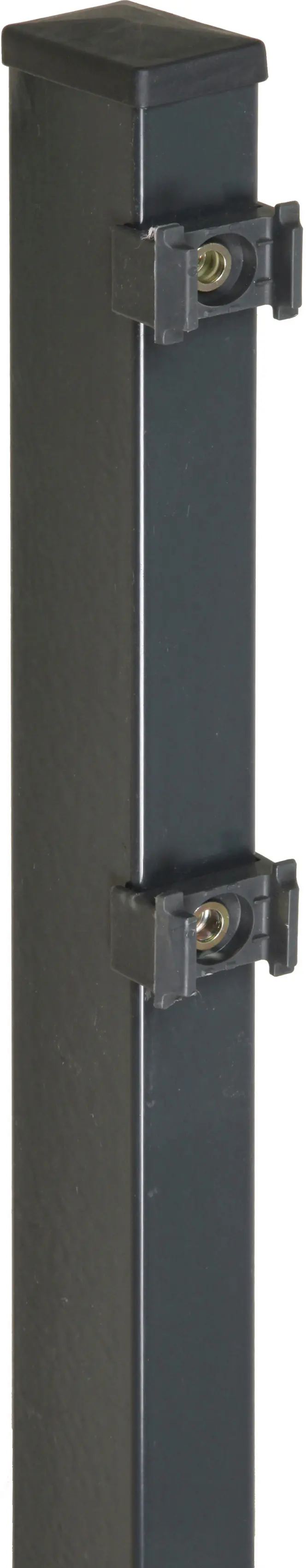 Floraworld Zaunpfosten Comfort 180 x 6 x 4 cm anthrazit