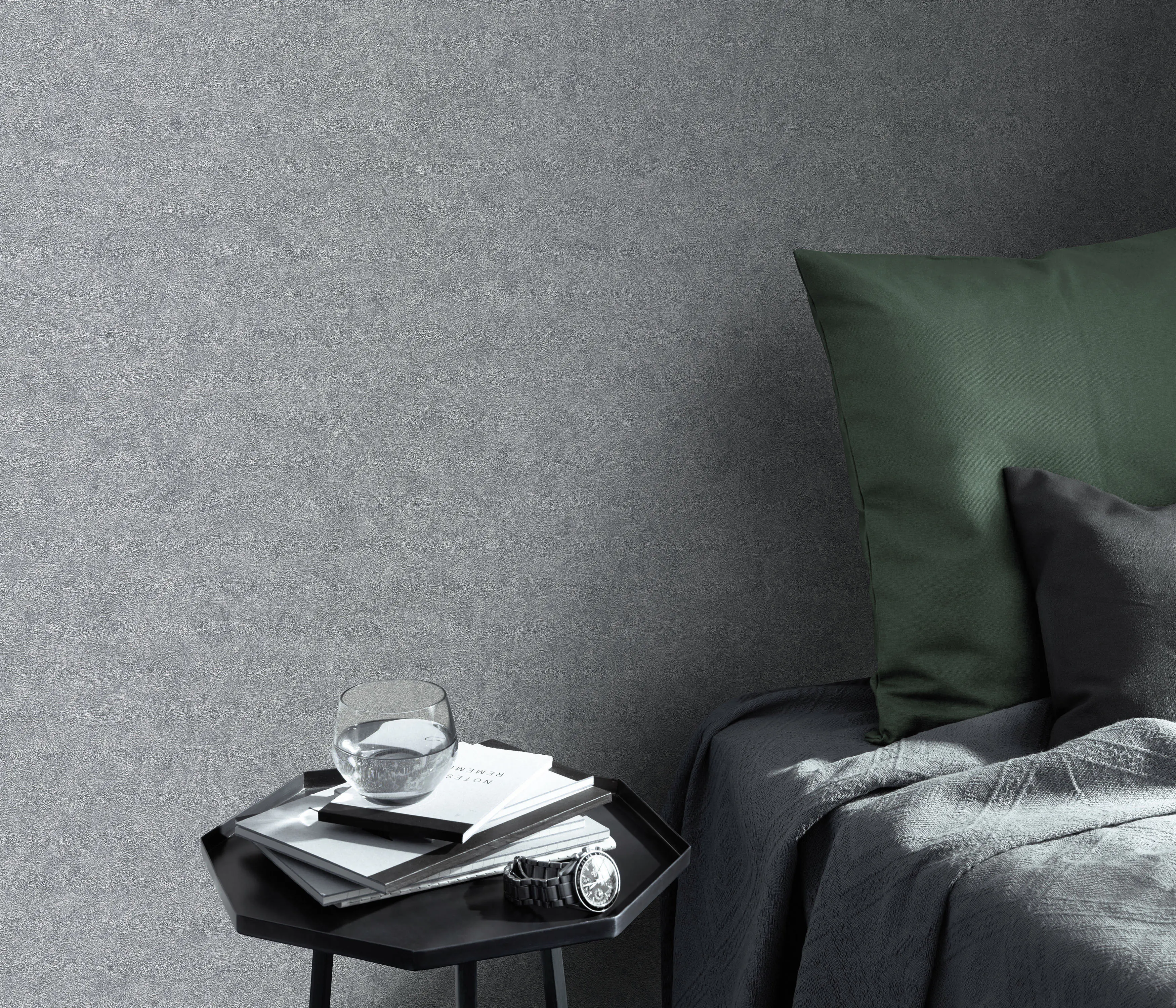 Erismann Vliestapete Uni silber 10,05 x 0,53 m