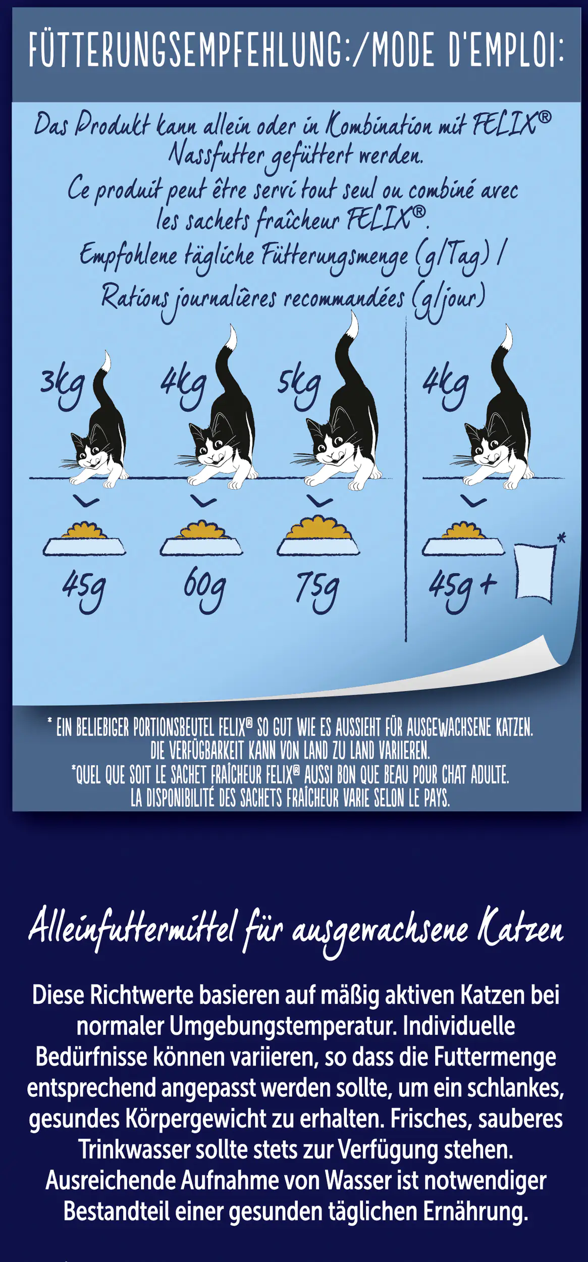 Felix Countryside Sensations mit Rind Huhn und Gemüse 1 kg