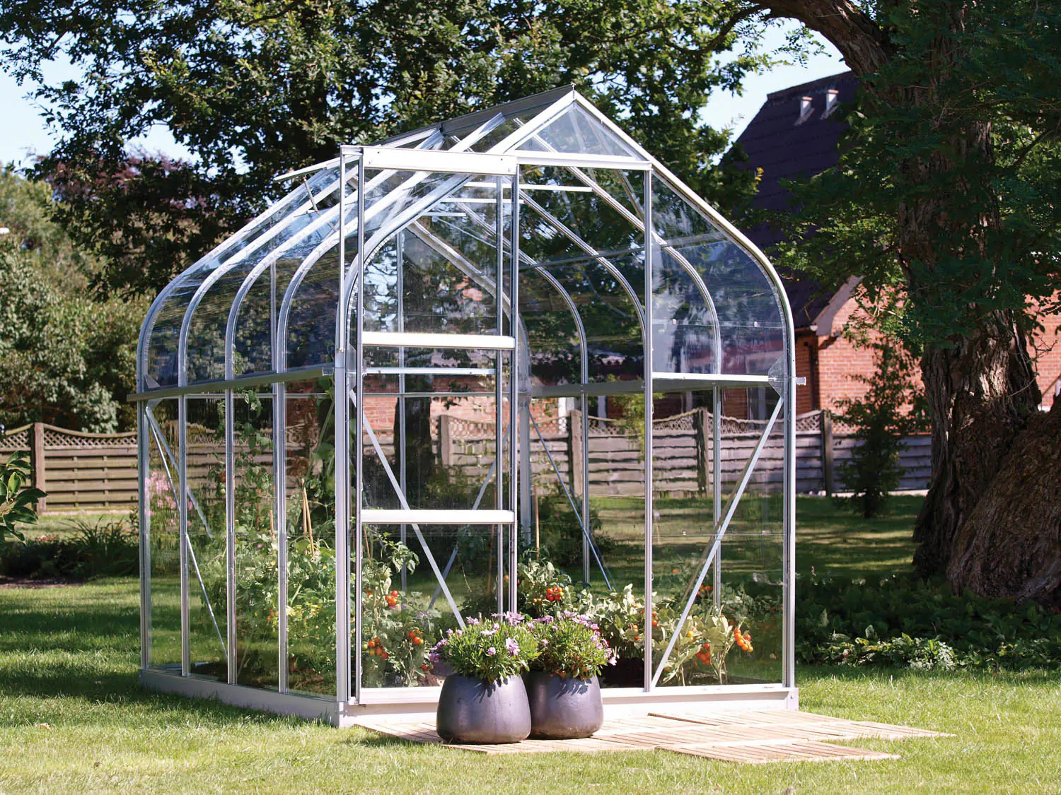 Vitavia Gewächshaus Orion 5000 202 x 257 cm 3 mm Sicherheitsglas
