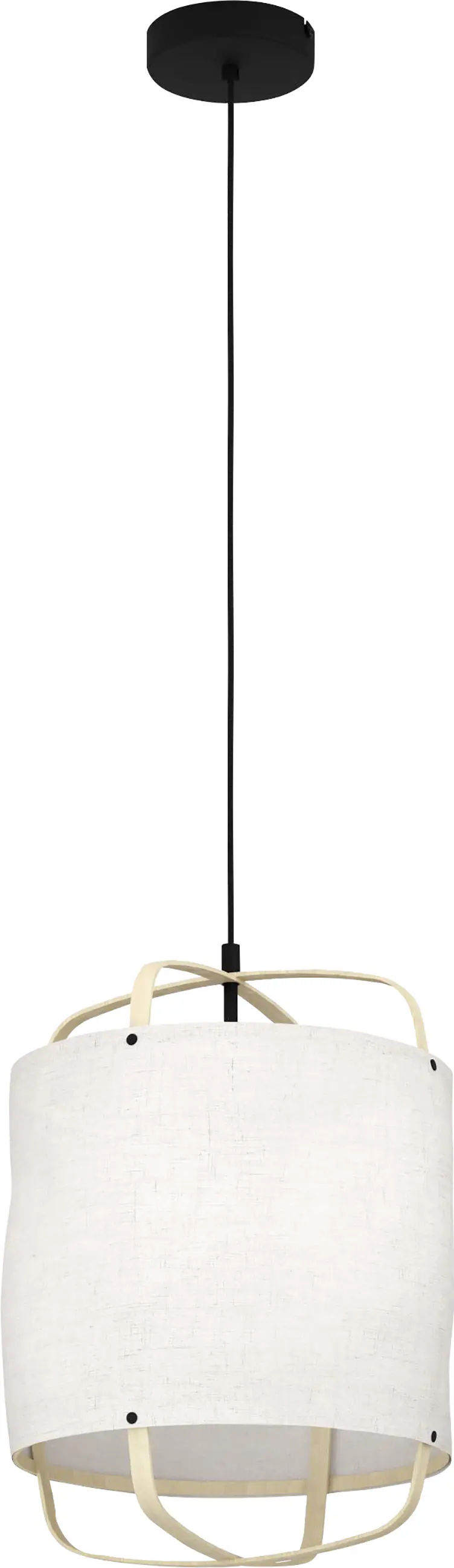 Eglo Hängeleuchte Surfleet natur 33 x 110 cm E27