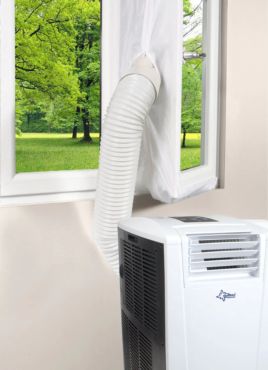 Suntec Fensterabdichtung Air-Block Klima-Sail 450 XXL Warmluftstopper