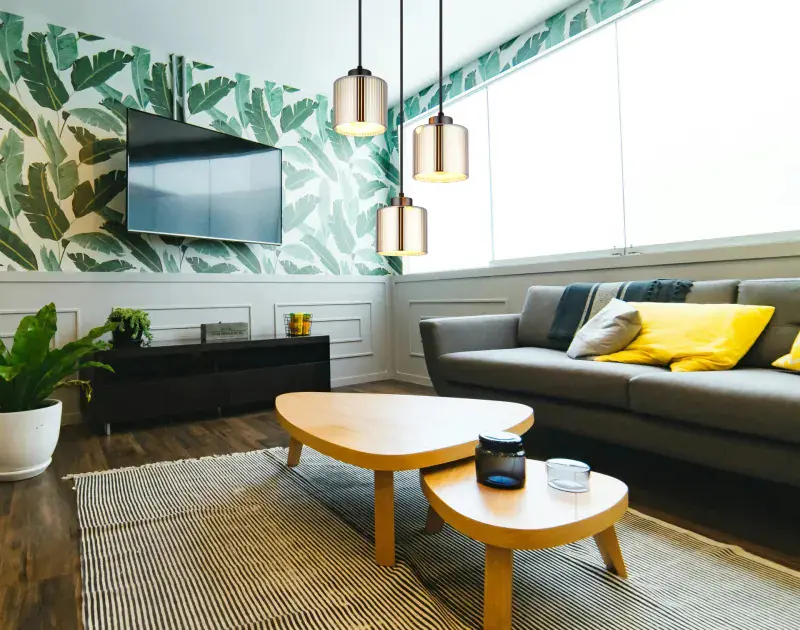 Globo Hängeleuchte Felicia Ø 33 x 120 cm schwarz-chrom matt